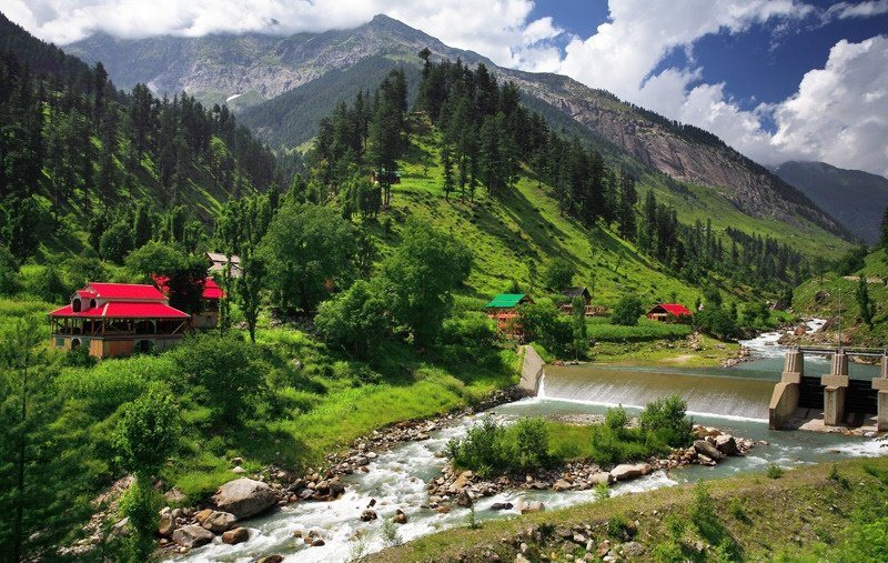 Jhelum Valley in Pakistan