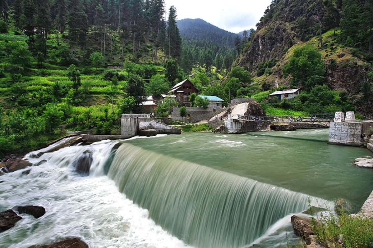 Kutton Jagran (Kundalshahi waterfall) in Pakistan